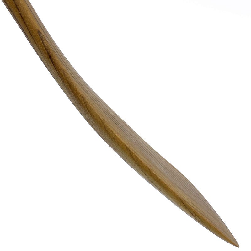 FAAY 12.5 Inch Wood Utensil Set (2 PCS), Teak Wooden Right Hand Spatula & Flat Spoon, 100% Natural from High Moist Resistance Teak Wood, Healthy Wooden Spoon Spatula for Non Stick Cookware - Image 3